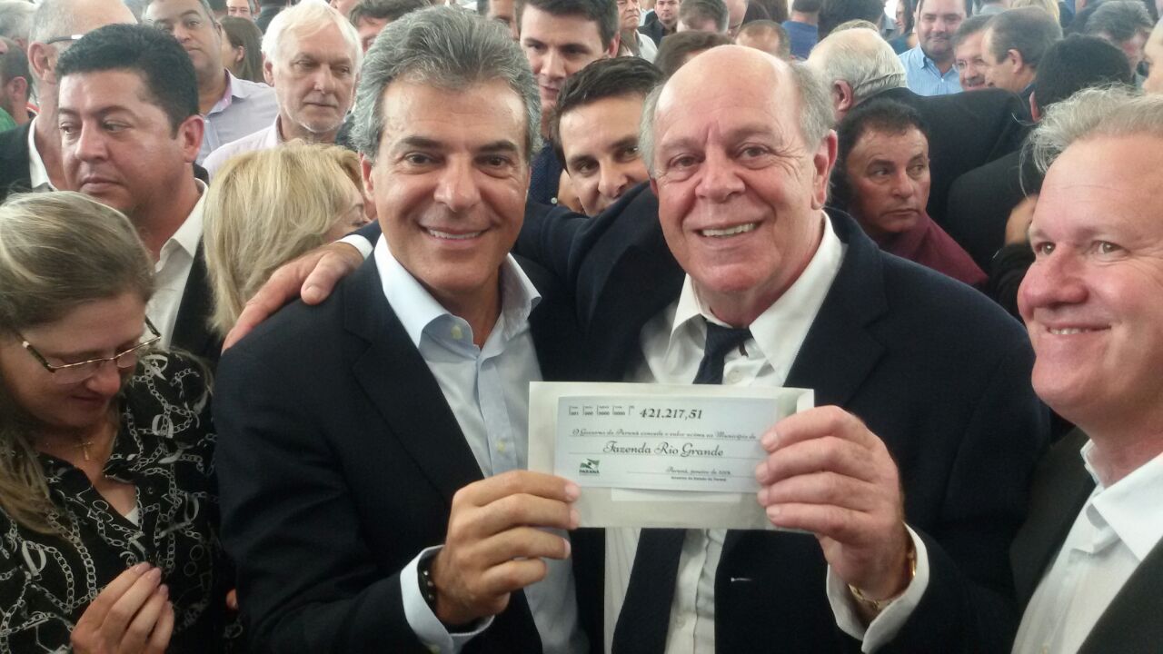 Fazenda Rio Grande recebe novos recursos do governo do estado Fazenda Rio Grande recebe novos recursos do governo do estado