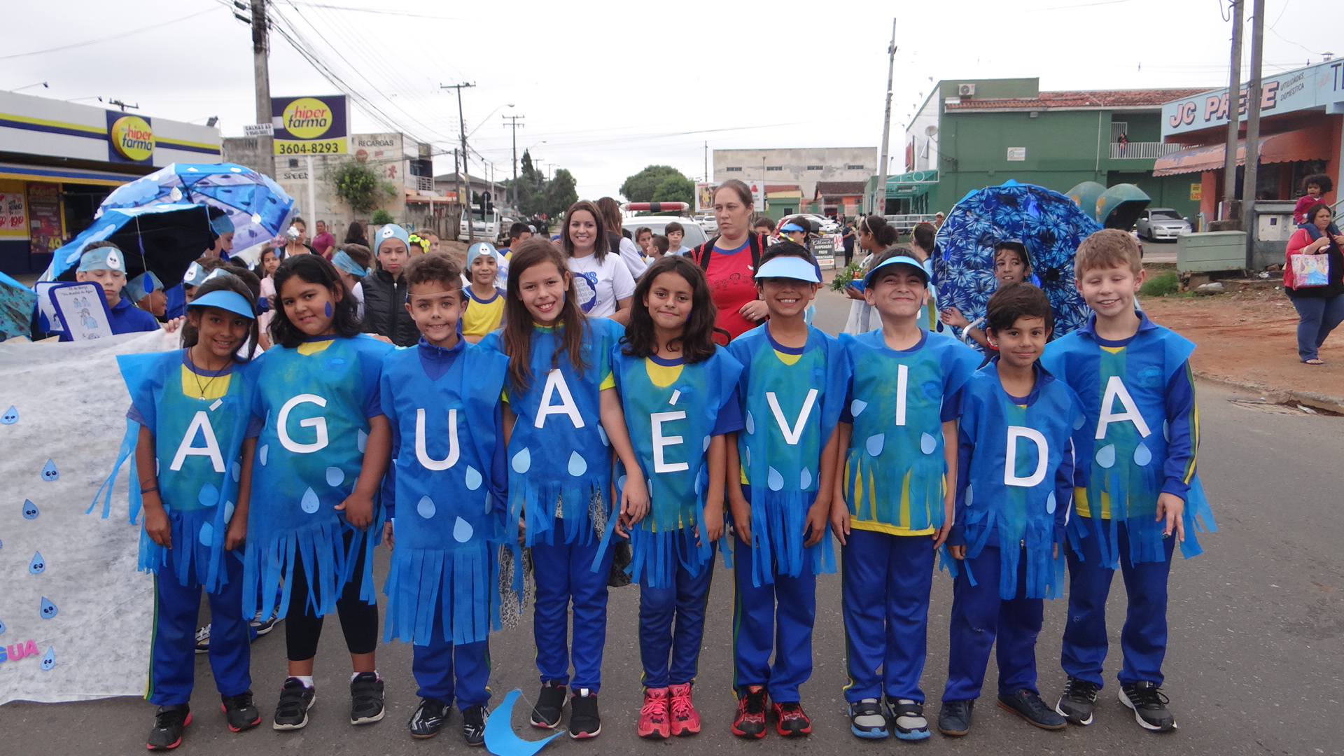 Escolas promovem eventos no Dia da Água Escolas promovem eventos no Dia da Água