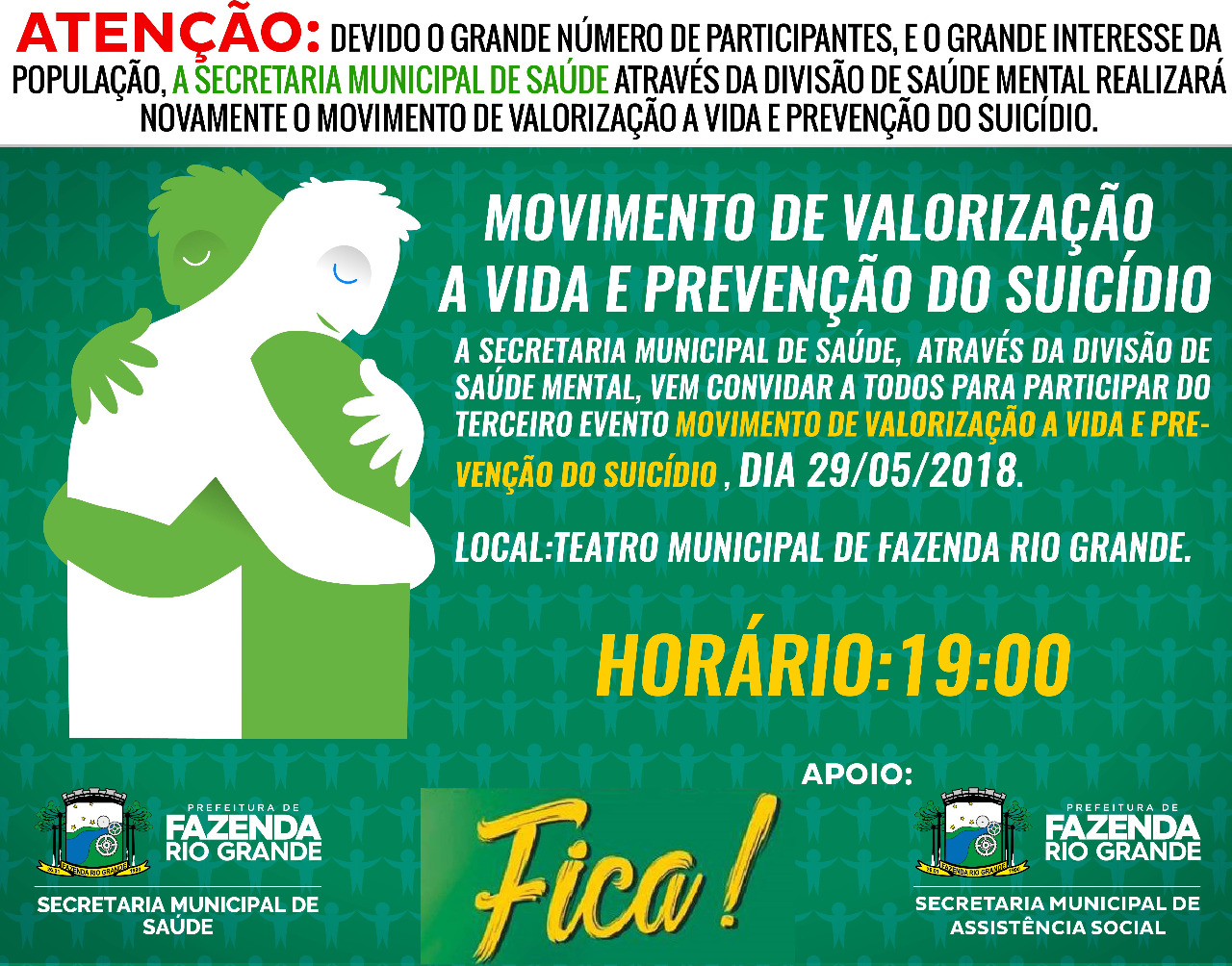Palestra orienta pais sobre os comportamentos e perfis suicidas Palestra orienta pais sobre os comportamentos e perfis suicidas